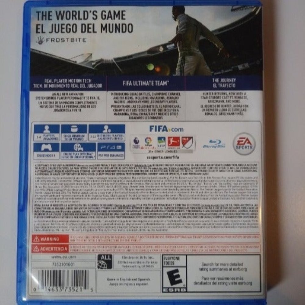 ✨BUNDLE ✨Playstation 4 Nba2k18, Fifa 18 - Picture 4 of 4